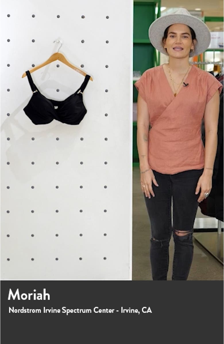 Plunge Underwire Bikini Top, sales video thumbnail