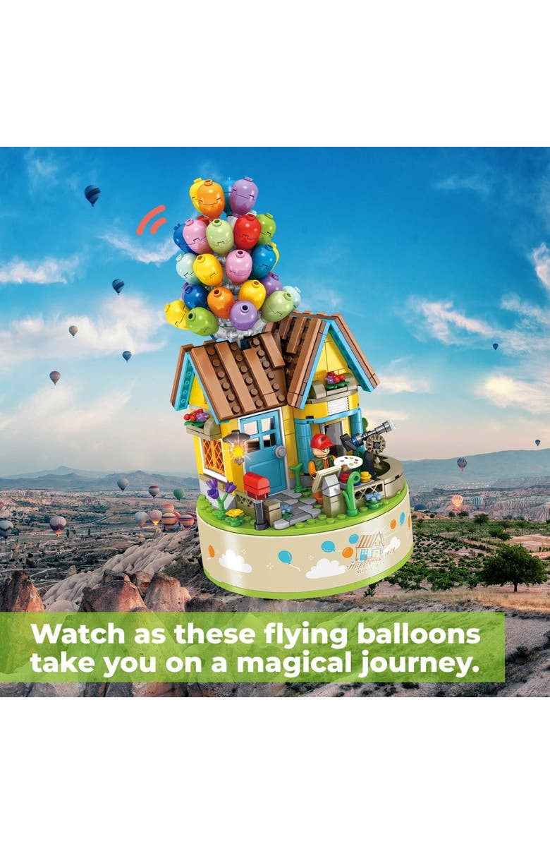 CONTIXO Flying Balloons Building Block Set, Alternate, color, Multi Color Musical