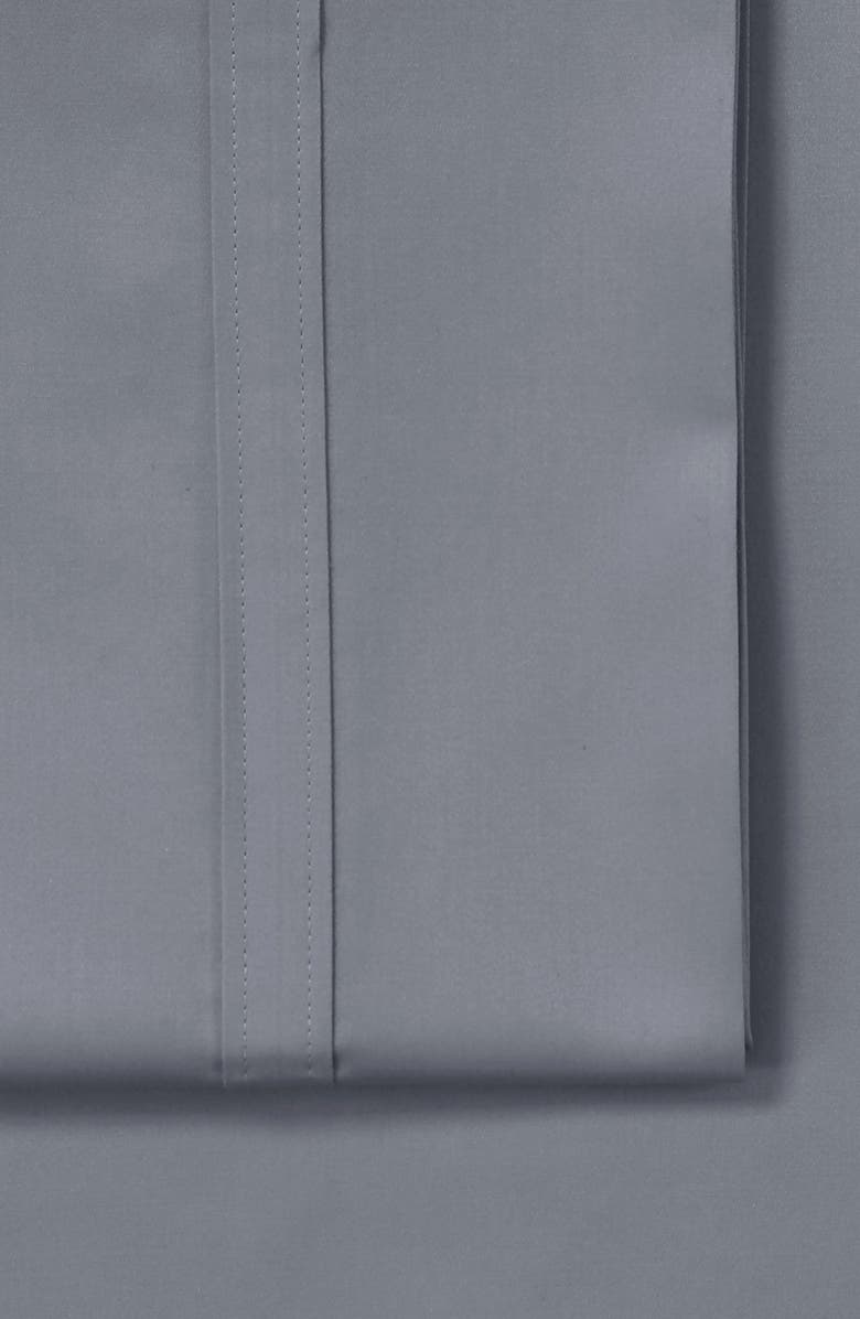 AZORES HOME 500 Thread Count Cotton Sateen Sheet Set, Alternate, color, Grey