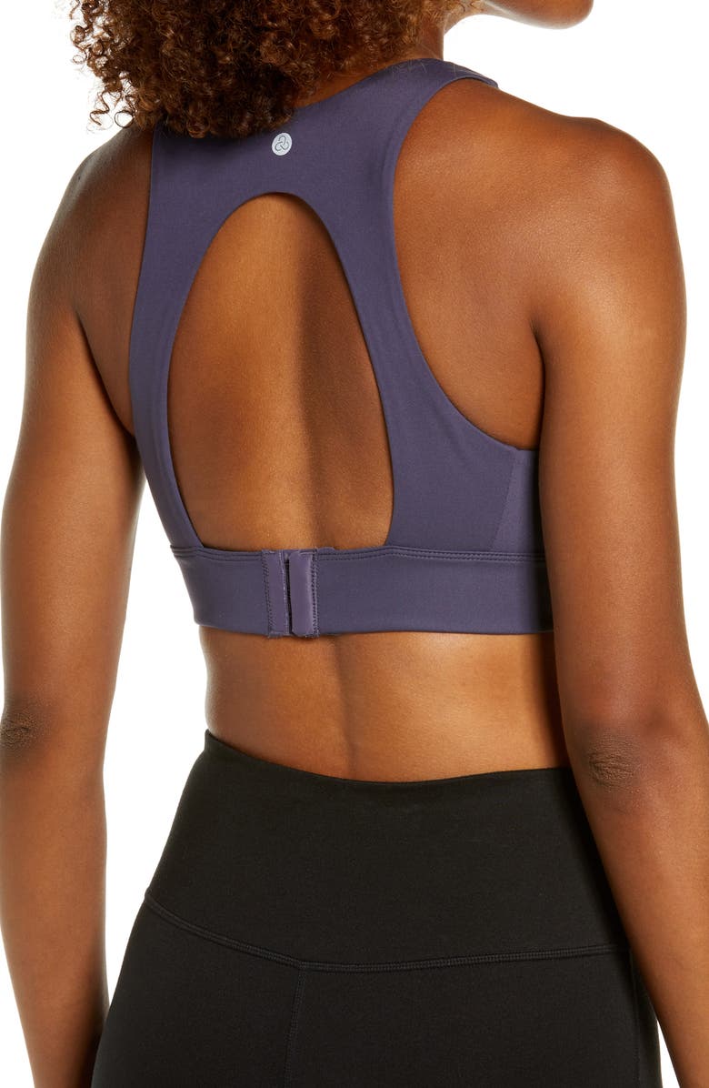 Zella Exhale Studio Lite Sports Bra, Alternate, color,
