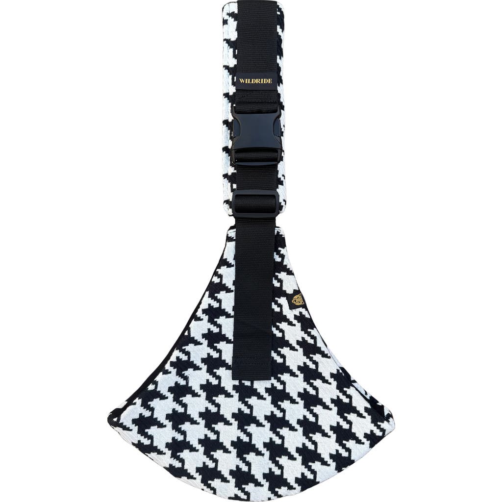 WILDRIDE Toddler Carrier in Black/White Chequered Pattern  product