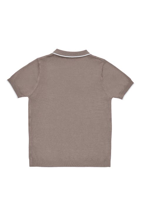 Kids' Johnny Collar Polo Sweater