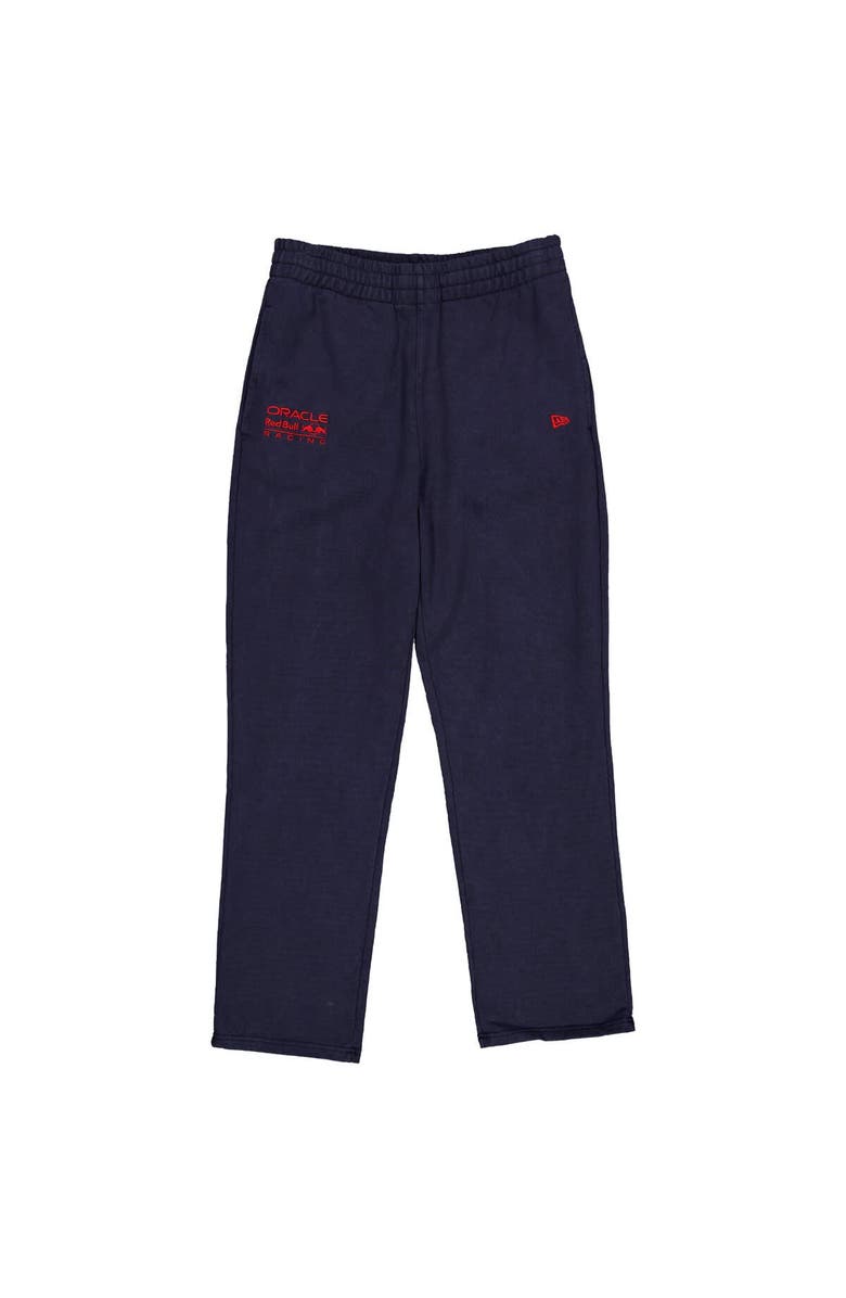 New Era Men's New Era Navy Red Bull Racing Straight Leg Joggers, Alternate, color,