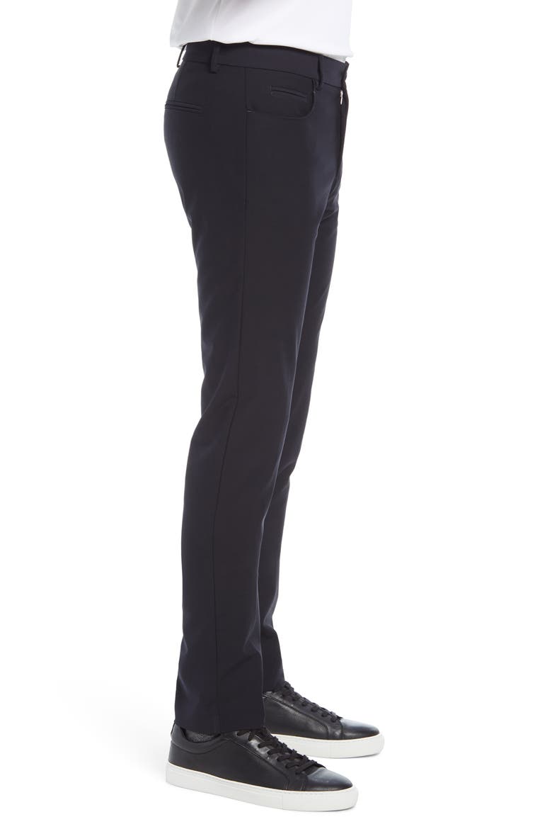 Solid Stretch Pants, Alternate, color, MIDNIGHT