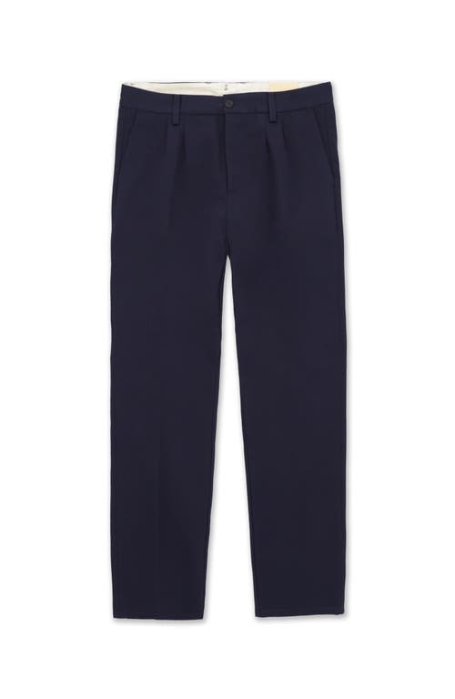 Fortela Pences Heavy Cotton Trousers In Blue