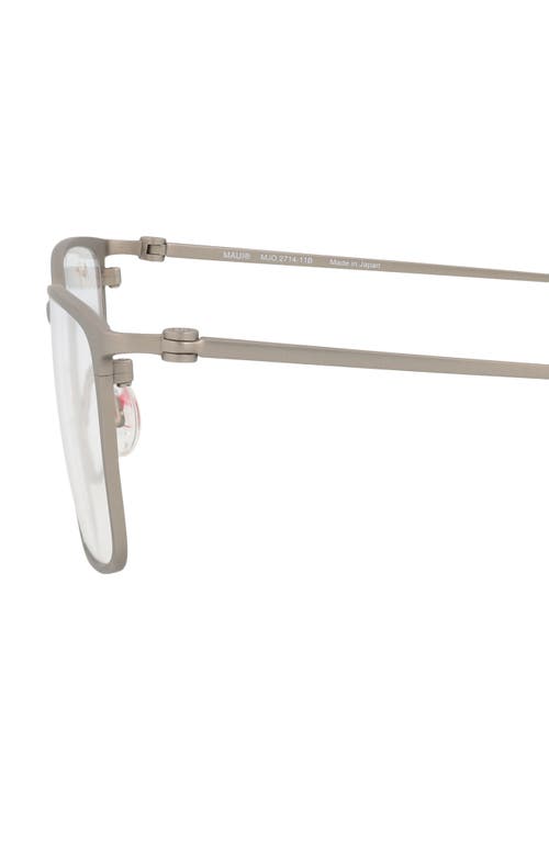MAUI JIM MAUI JIM 54MM RECTANGLE OPTICAL GLASSES 