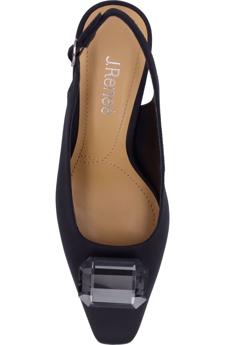 J. Reneé Saskia Slingback Square Toe Pump, Alternate, color,