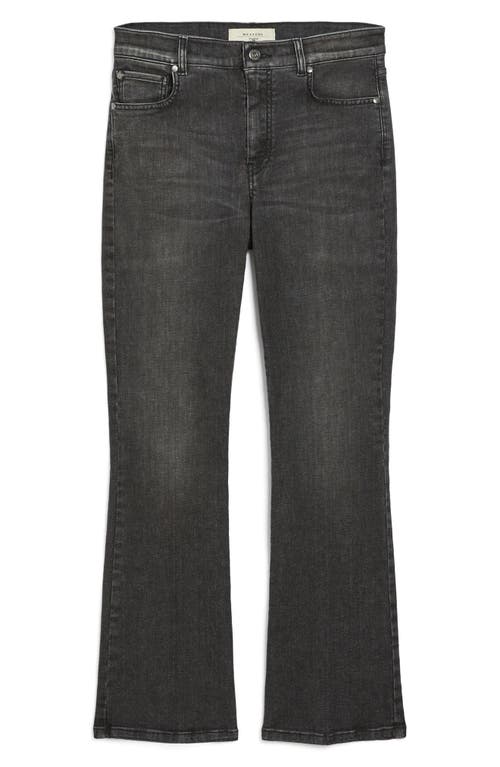 Weekend Max Mara Rapallo Crop Ankle Jeans In Black