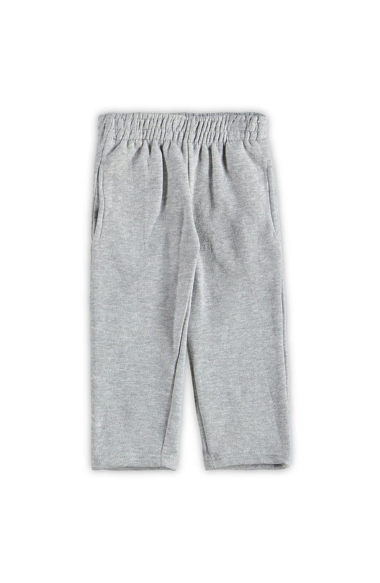 Outerstuff Toddler Navy/Heathered Gray Houston Texans Fan Flare Pullover Hoodie & Sweatpants Set, Alternate, color, 