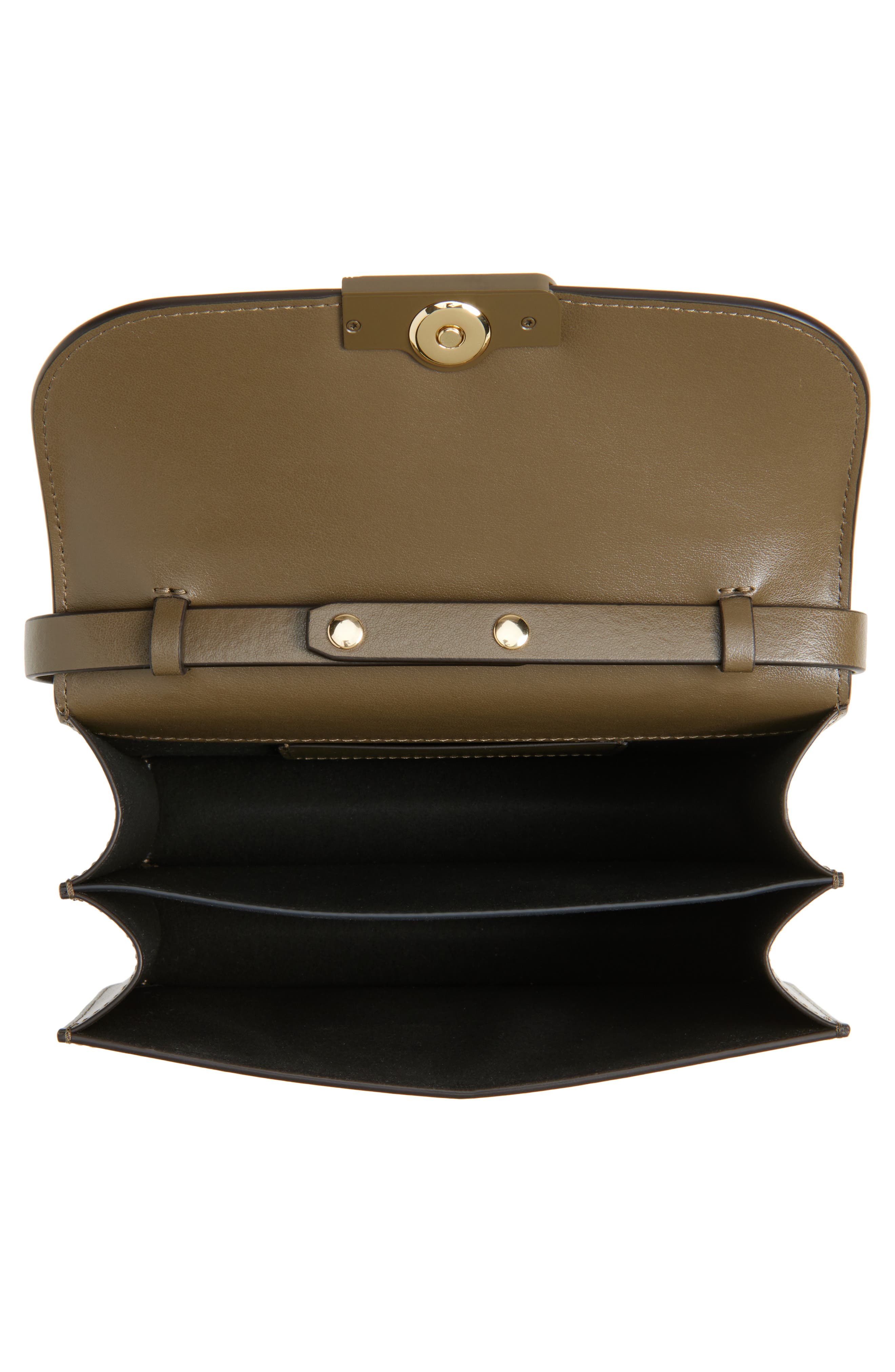 Victoria Beckham The Mini Dorian Leather Shoulder Bag, Alternate, color, 