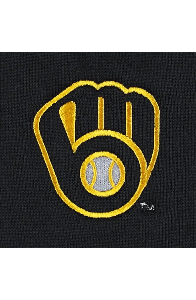 DUNBROOKE Men's Dunbrooke Black/Camo Milwaukee Brewers Ranger Pullover Hoodie, Alternate, color, Black