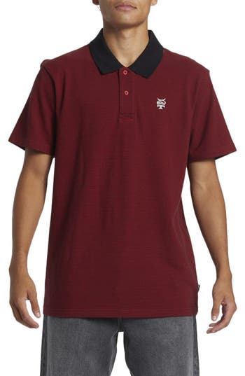 Quiksilver Mercury Polo In Animal Print