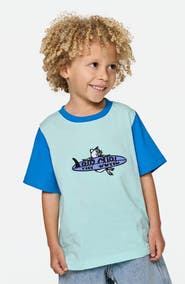 Rip Curl Kids' Surf Check Art Cotton Graphic T-Shirt