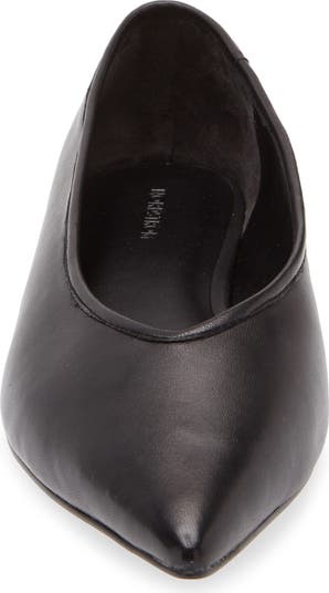 Scarlet Pointed Toe Flat