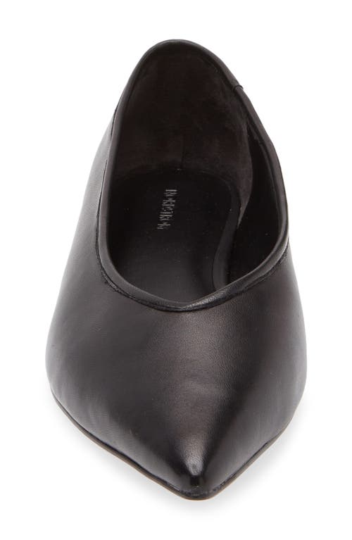Nordstrom Scarlet Pointed Toe Flat In Black