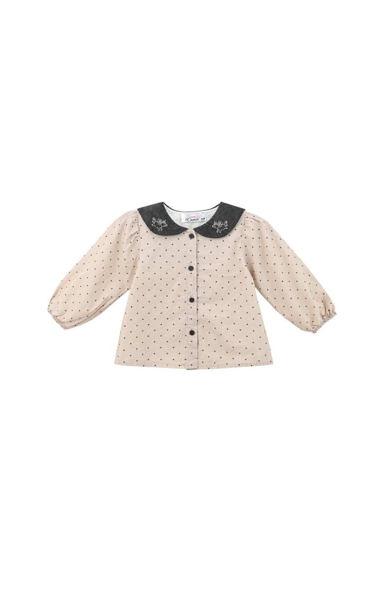 Sweet Cactus Polka Dot Outfit, Alternate, color, Beige