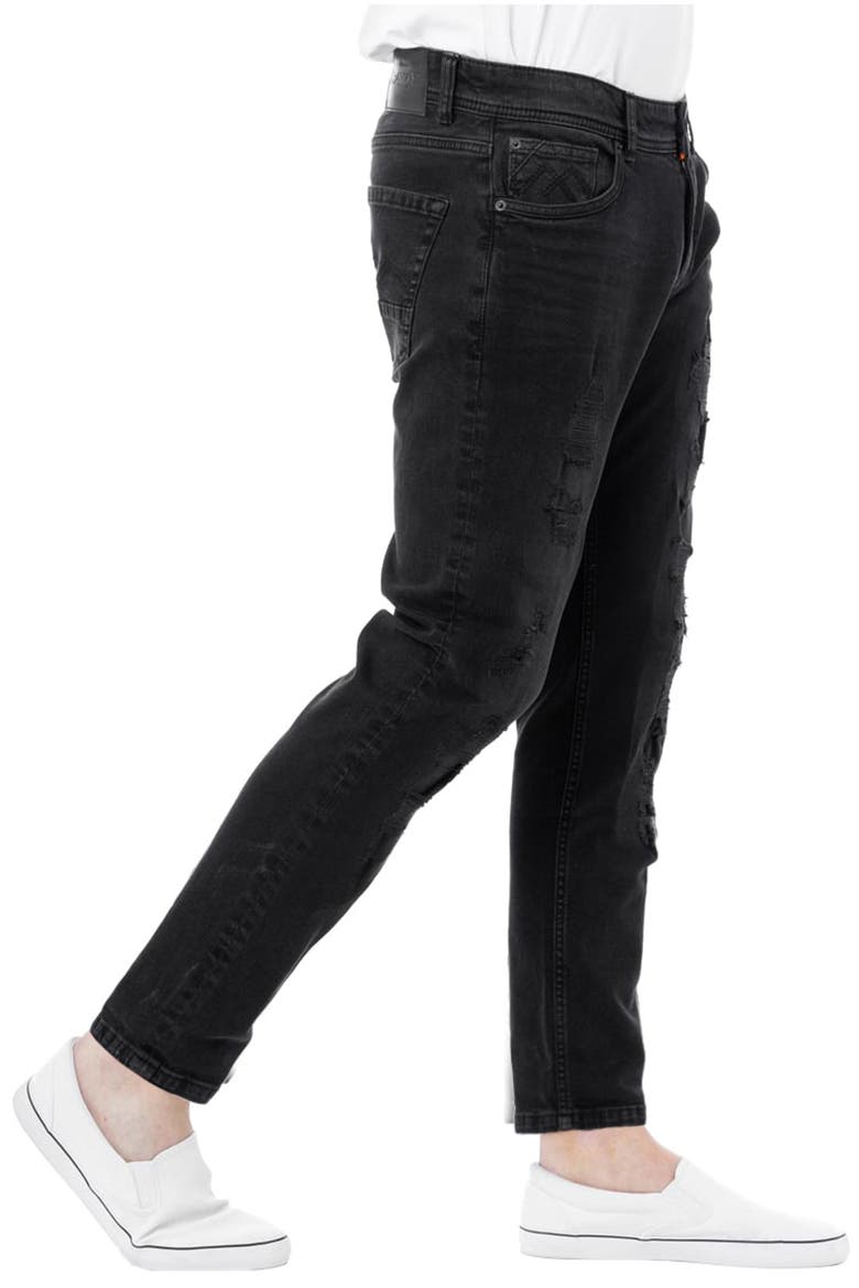 Skinny Jeans, Alternate, color, JET BLACK