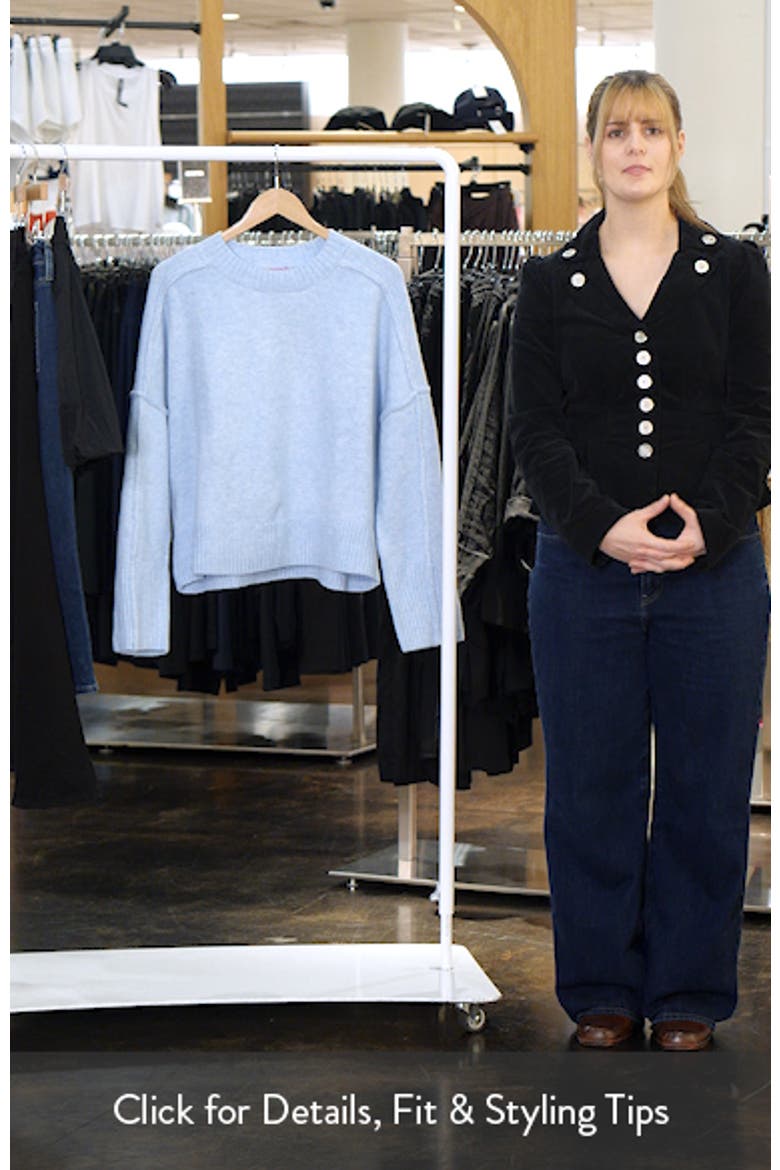 Shirley Oversize Crewneck Sweater video