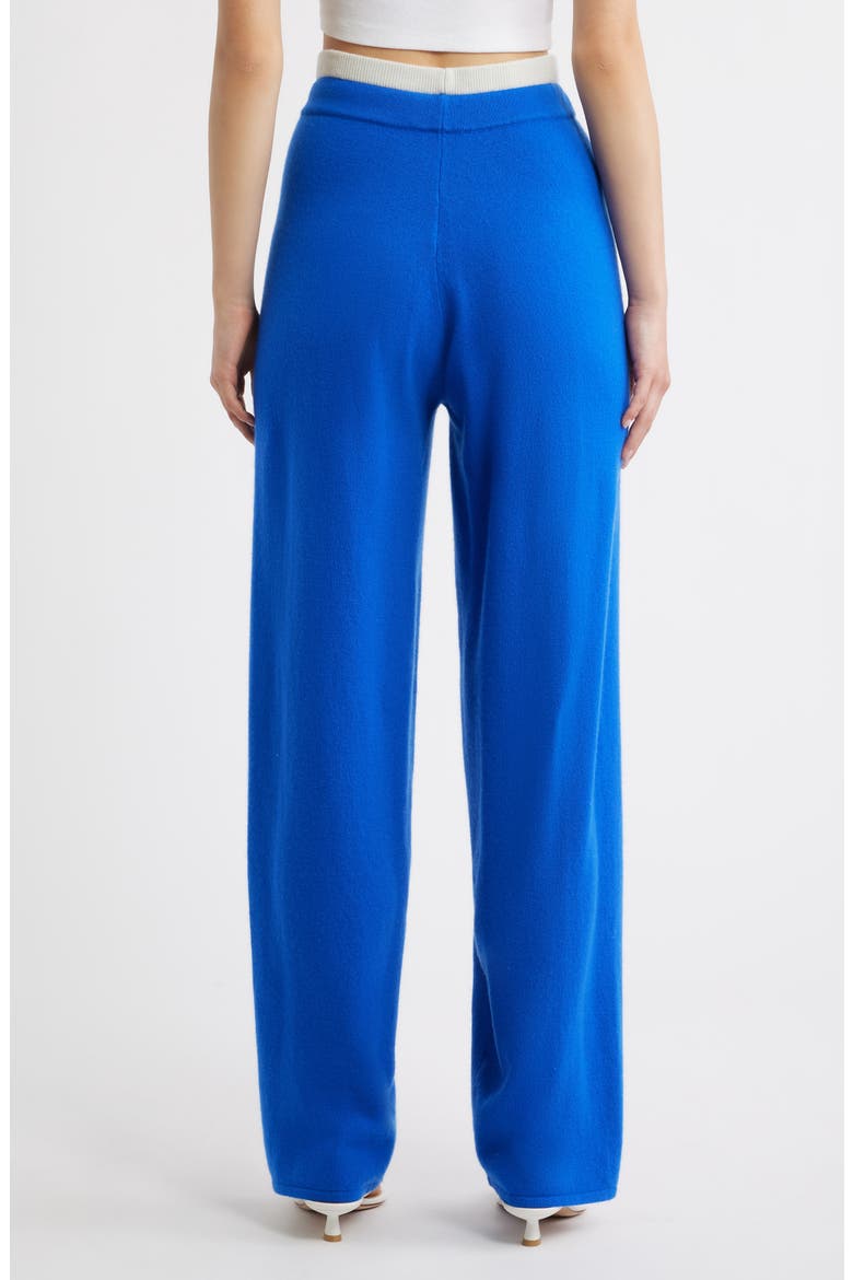 Tove Layered Sweater Pants, Alternate, color, ROYAL BLUE