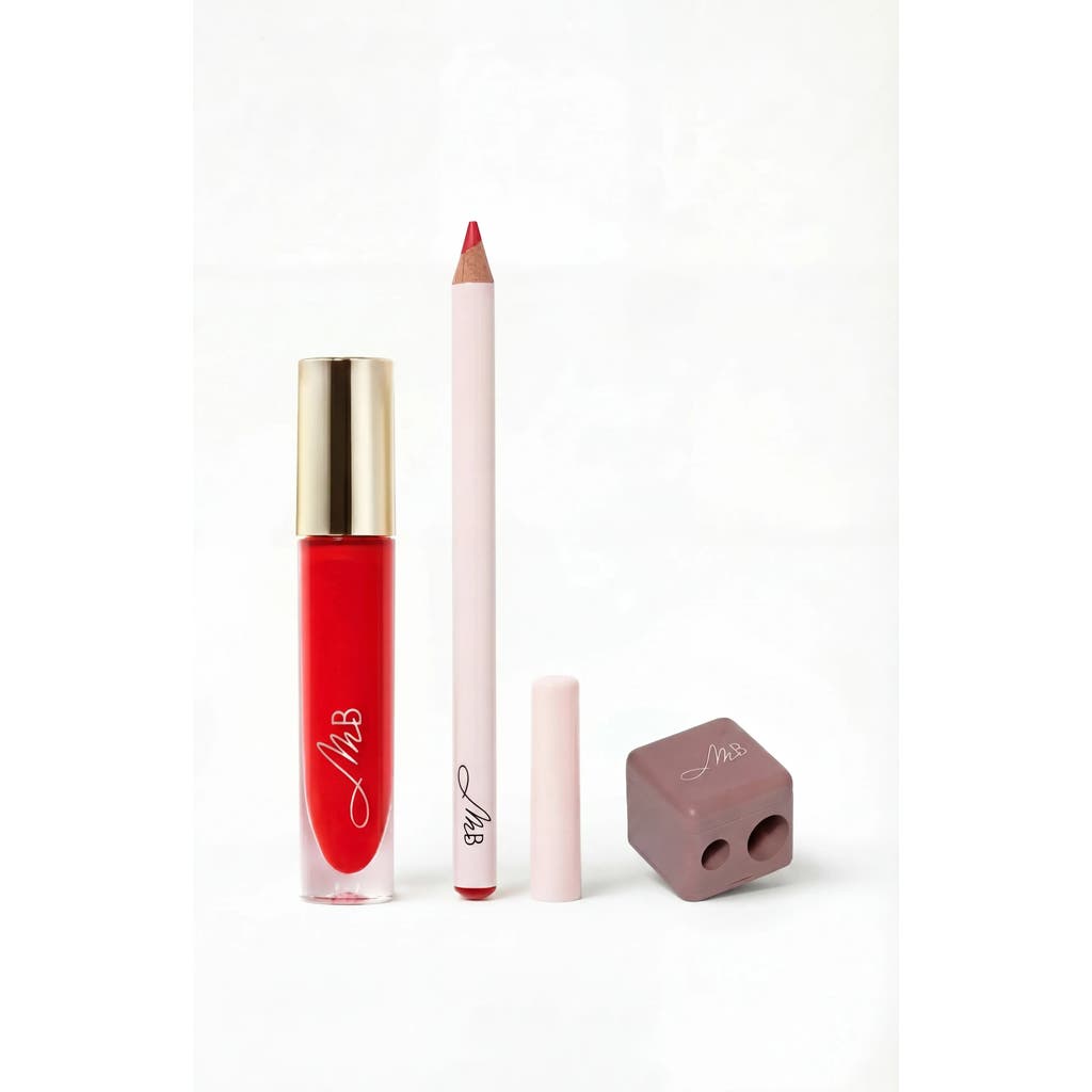 Monika Blunder Lip Trio in Red at Nordstrom