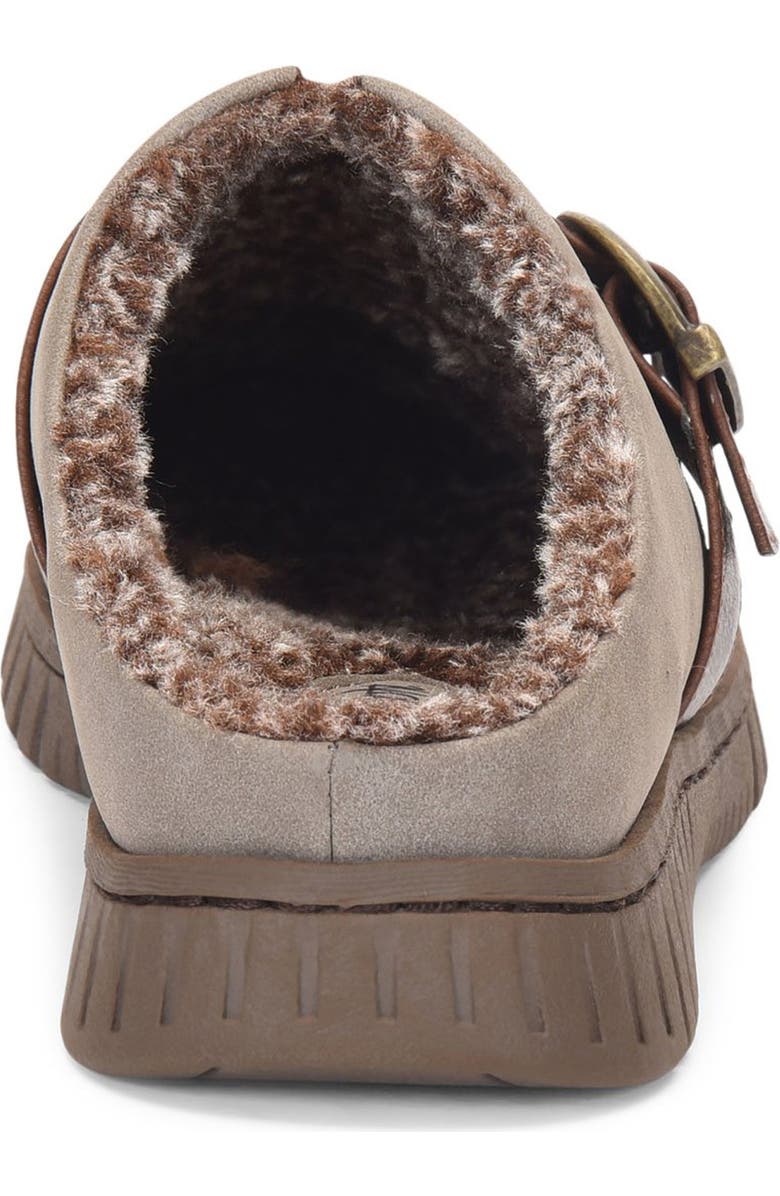 EUROSOFT Cailey Buckled Faux Shearling Lined Mule, Alternate, color,