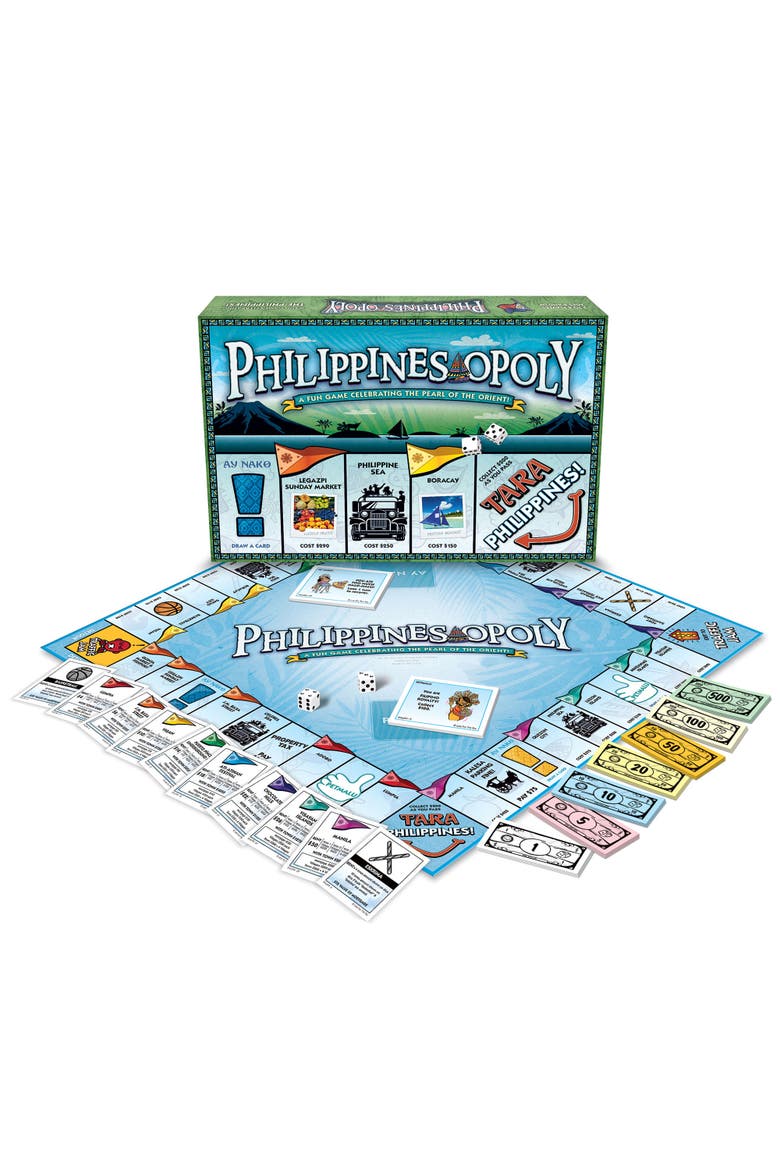 Philippinesopoly Monopoly Board Game, Alternate, color, Multicolored
