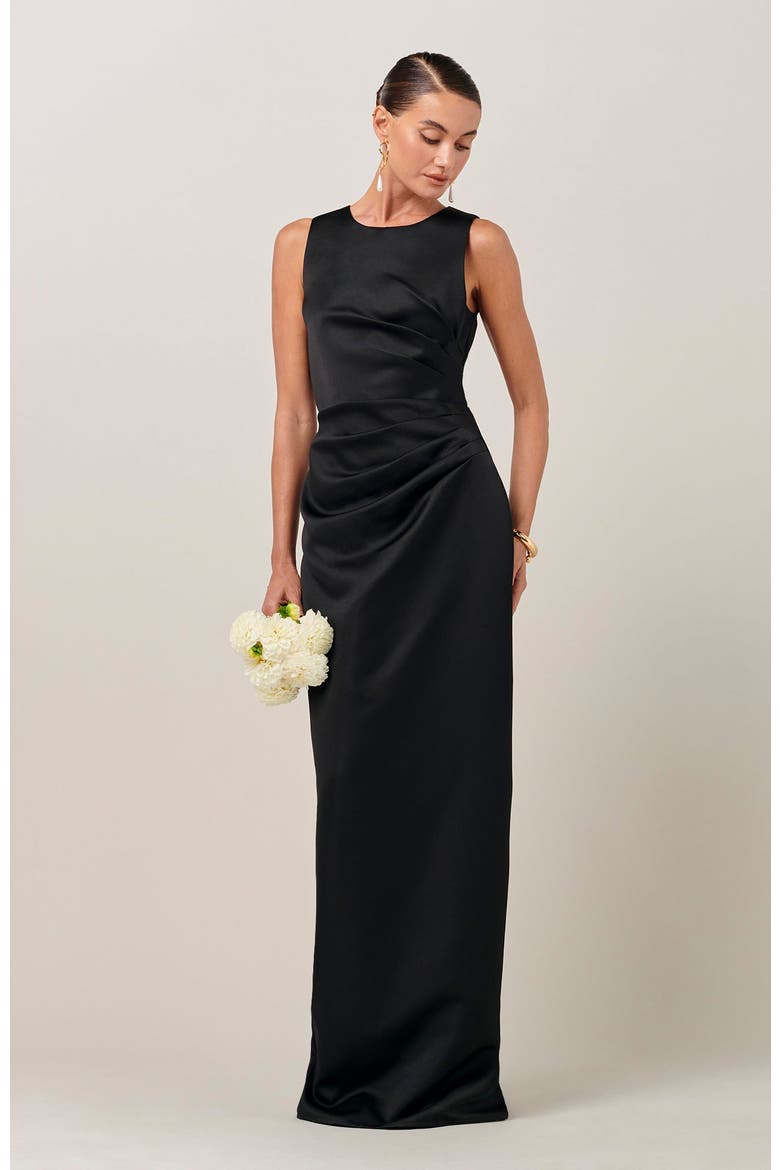 Estrella Gown, Alternate, color, Black