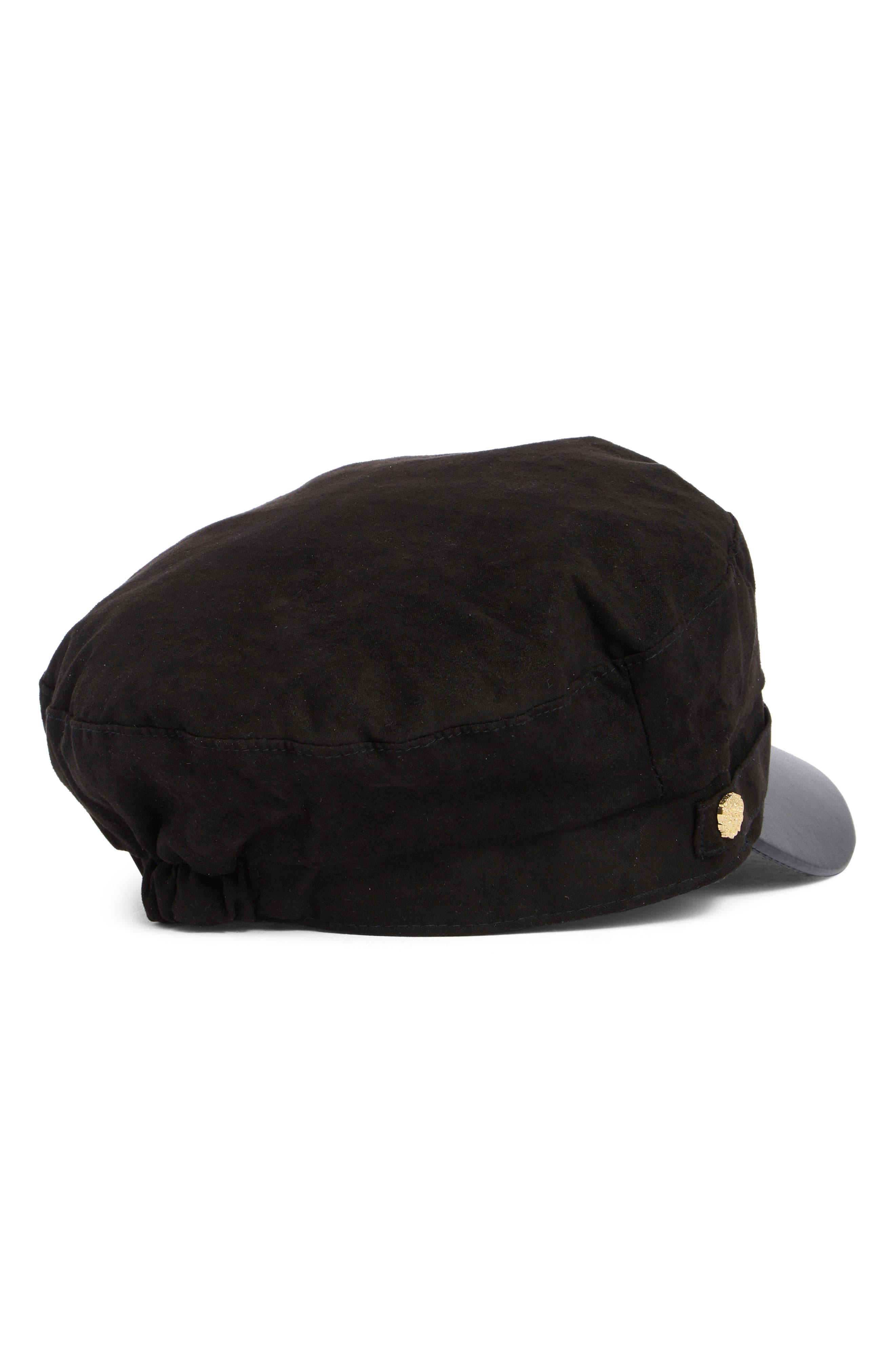 Vince Camuto Faux Suede Conductor Cap (Women) | Nordstromrack