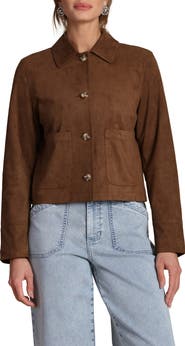 Bagatelle Faux Suede Jacket