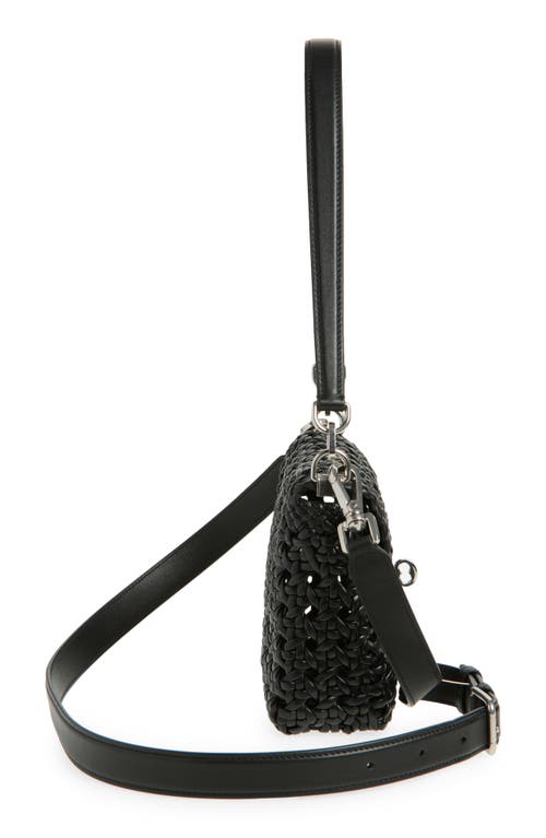Dolce & Gabbana Dolce&gabbana Marlene Woven Leather Shoulder Bag
