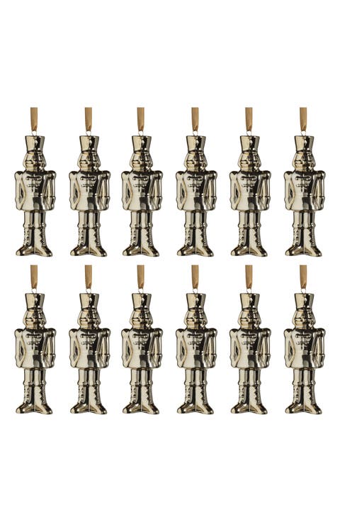 Nutcracker Ceramic Ornament