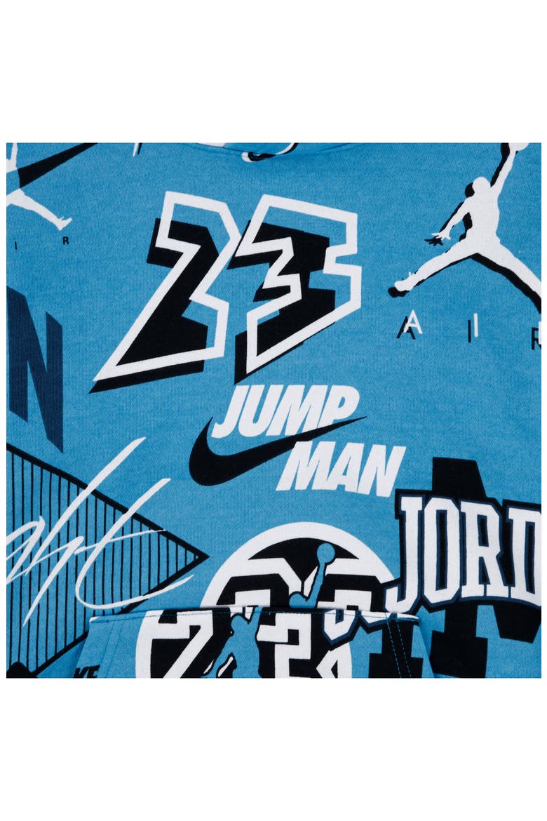 Kids' MJ Dynasty Pullover Hoodie, Alternate, color, UNIVERSITY BLUE
