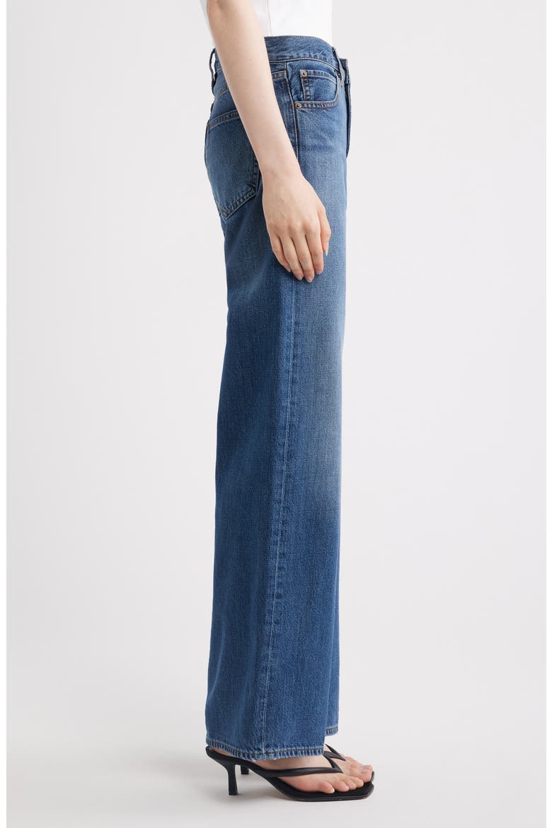 The Off Duty Stroll Wide Leg Jeans, Alternate, color, GARDA