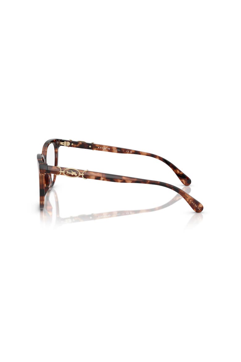 54mm Square optical glasses, Alternate, color, Pink