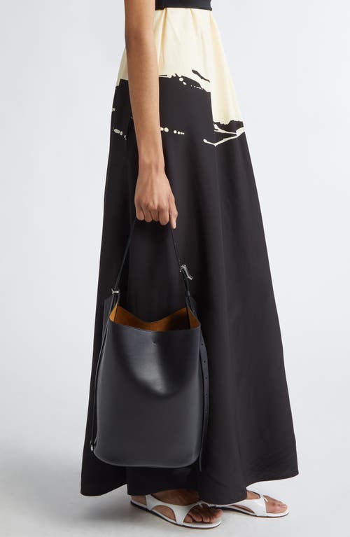 Proenza Schouler Brant Bucket Bag In Smooth Leather In Black