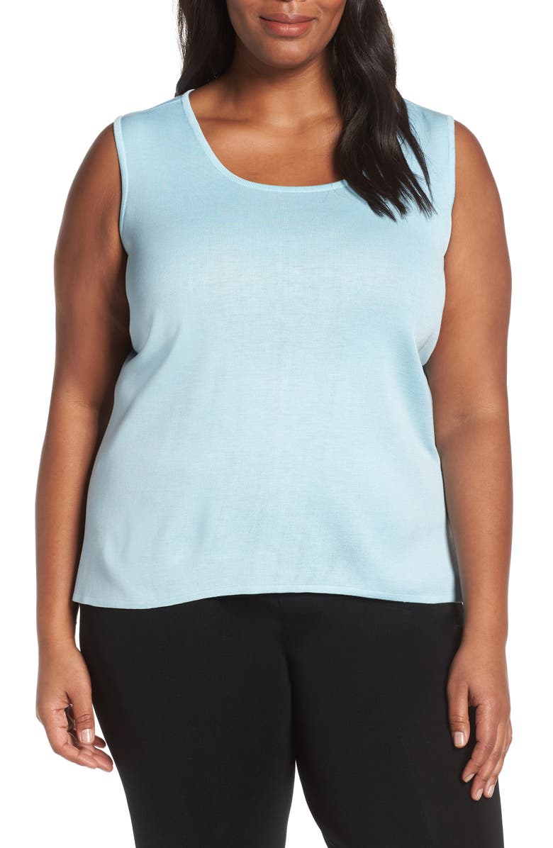 Ming Wang Knit Tank, Main, color,