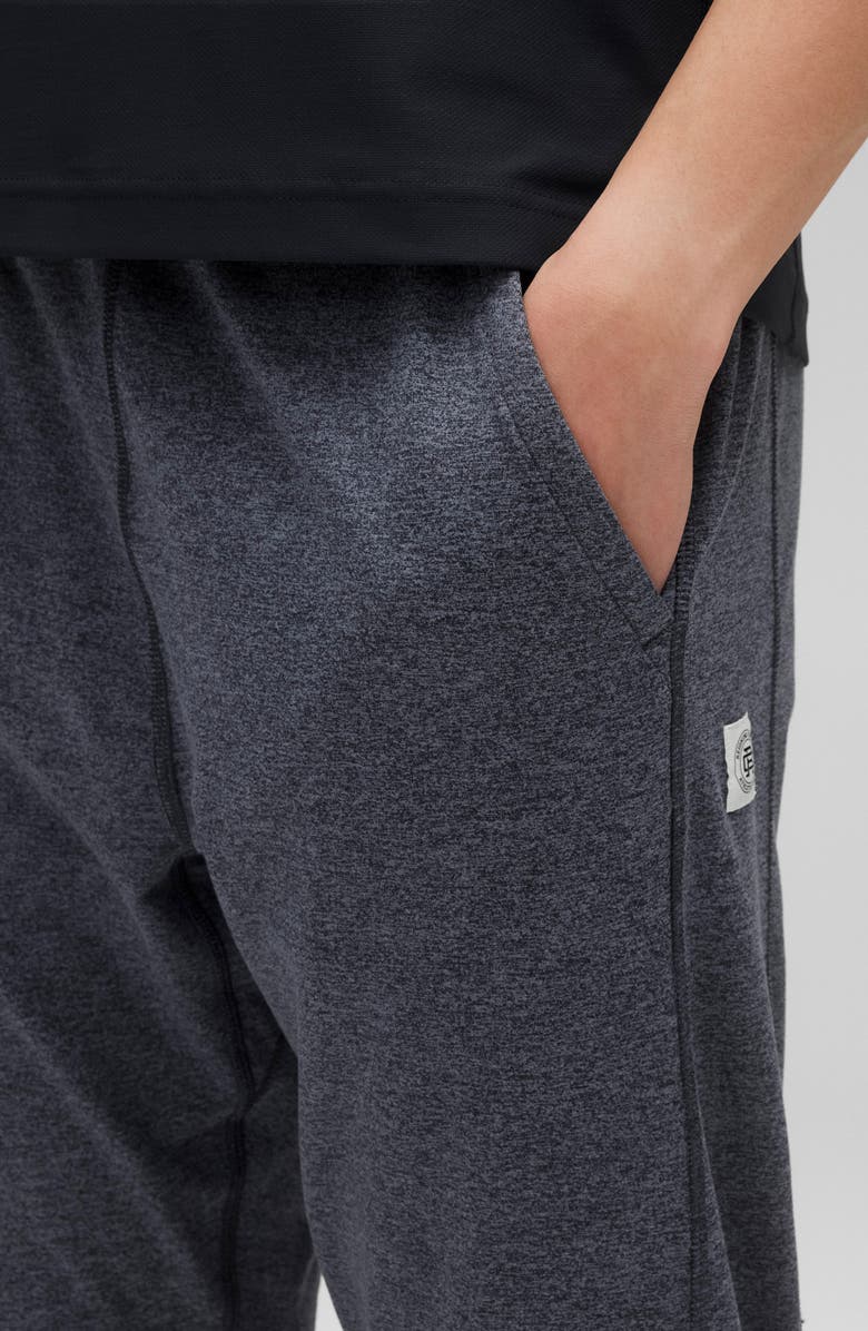 Reigning Champ Recovery Brushed Jersey Joggers, Alternate, color, Heather Navy