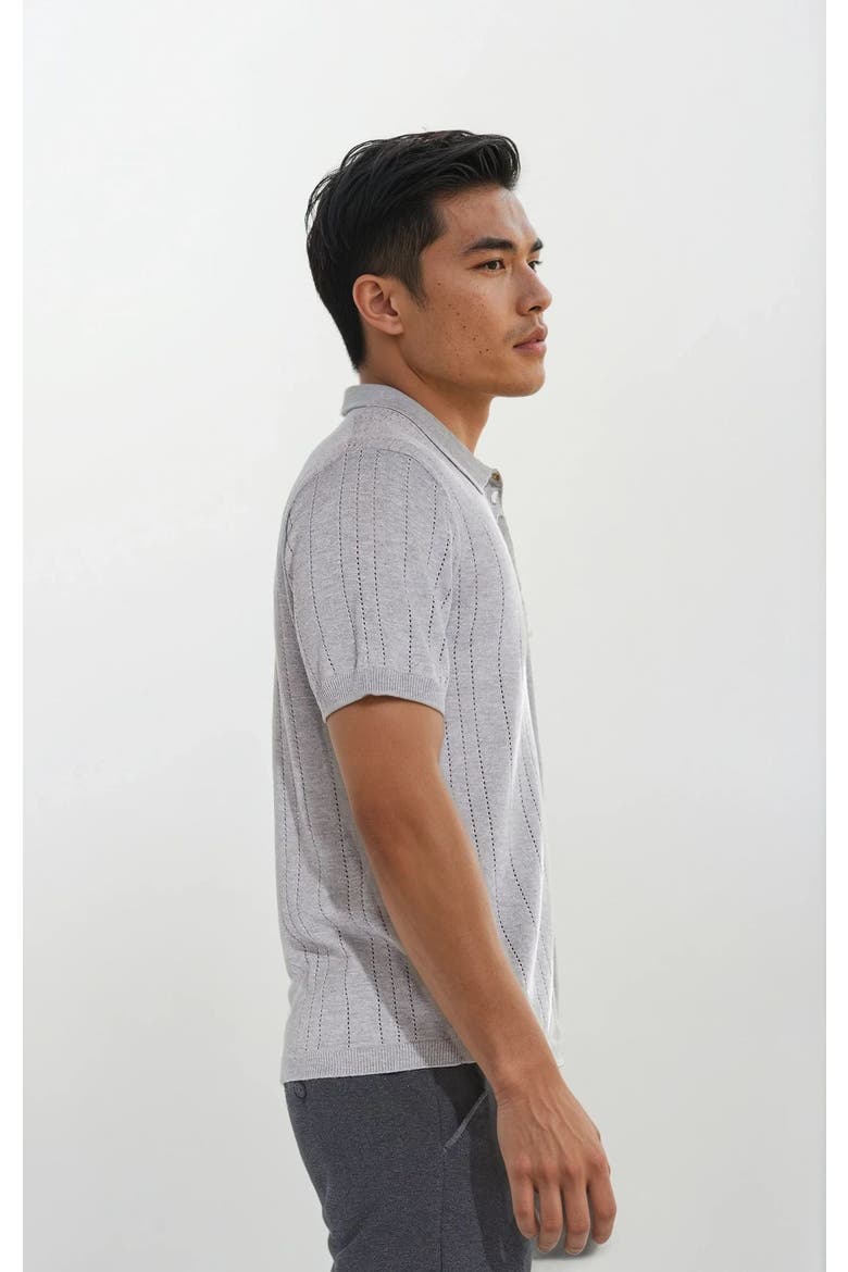 Coronado Knit Shirt, Alternate, color, Grey