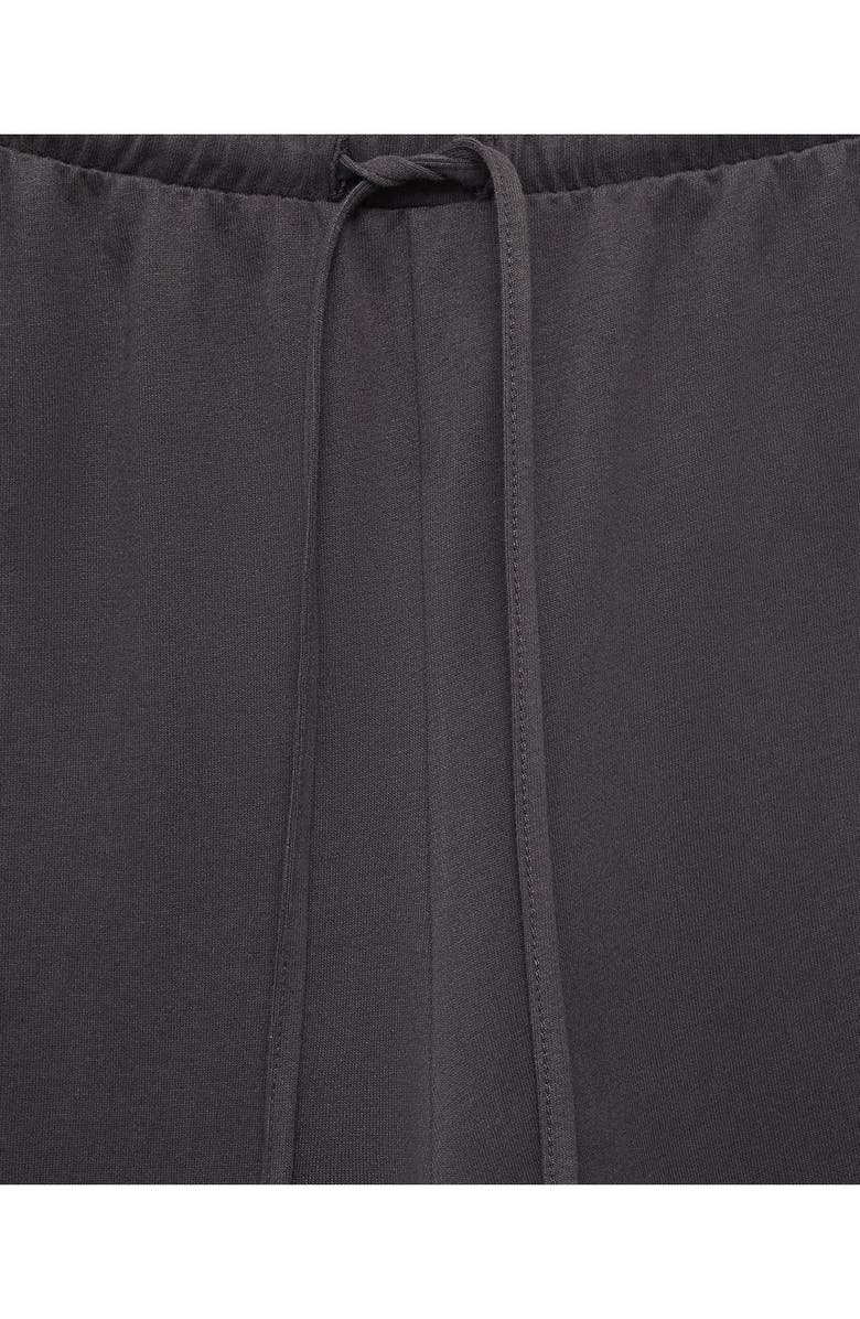 MANGO Soft Finish Joggers, Alternate, color, Charcoal