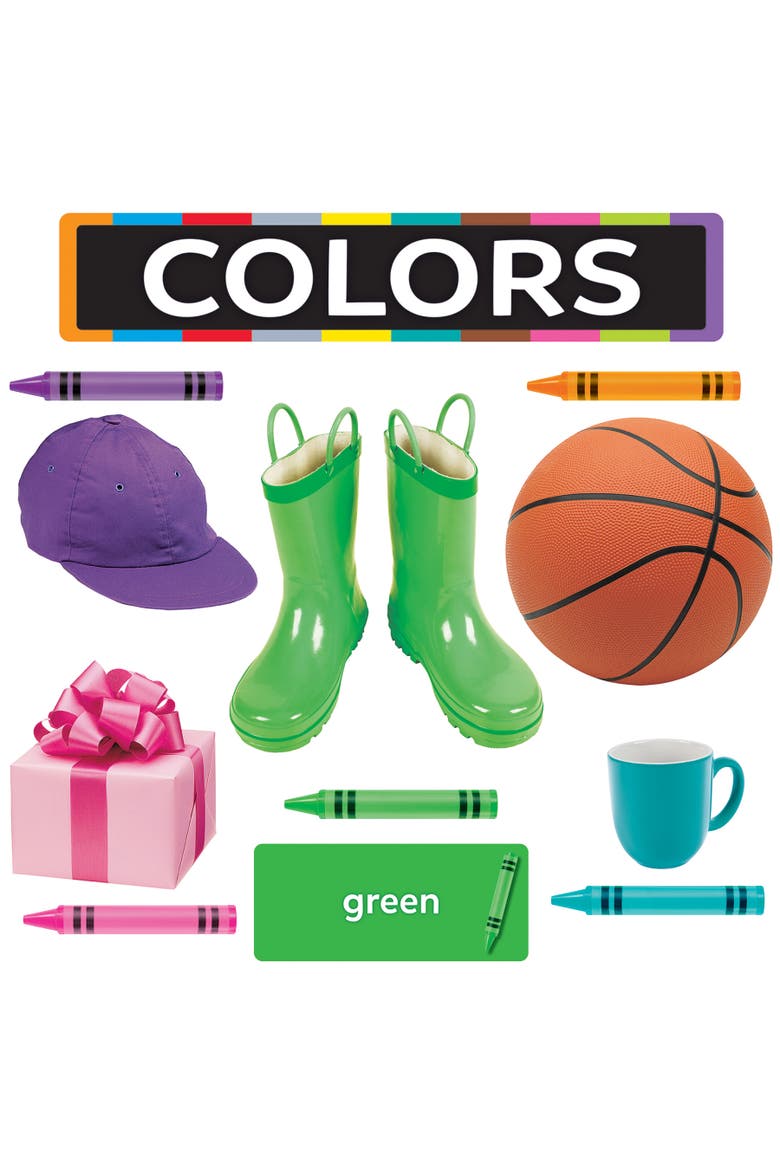 TREND Colors All Around Us Learning Set, Alternate, color, Multicolored