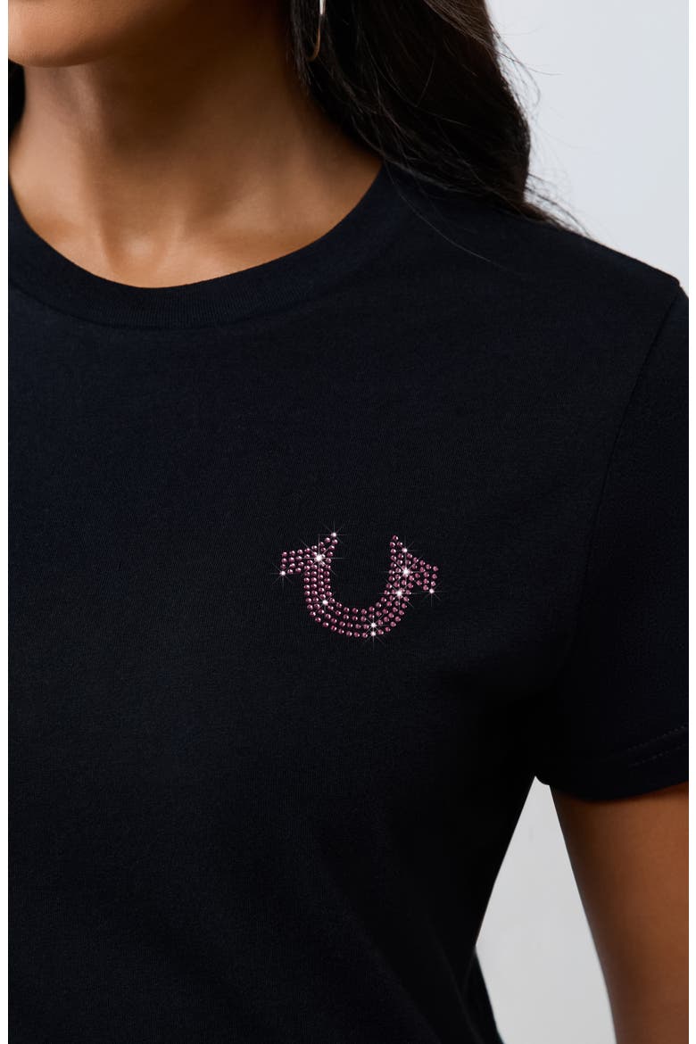 Wing Crewneck Tee, Alternate, color, JET BLACK