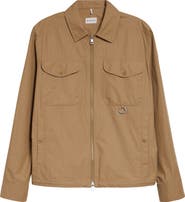 Moncler Cotton Poplin Shirt Jacket