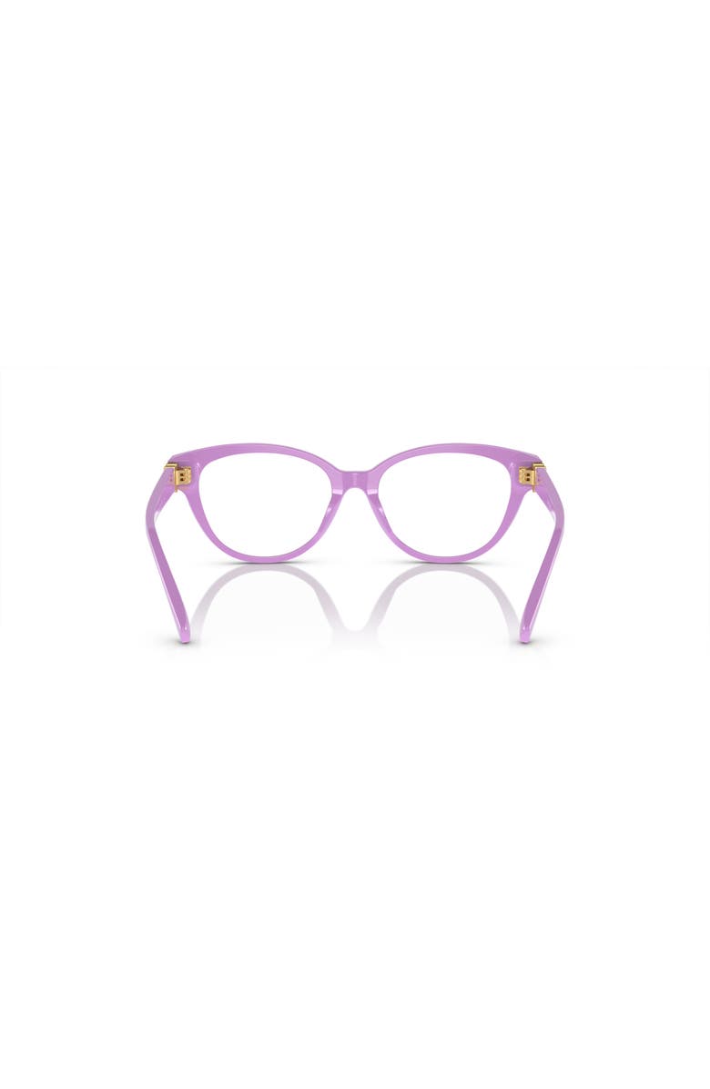 Versace 48mm Cat Eye optical glasses, Alternate, color, Violet