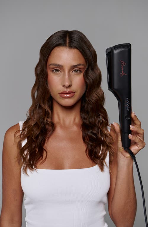 Mermade Hair 1-inch Mini Double Waver Hair Iron In Black