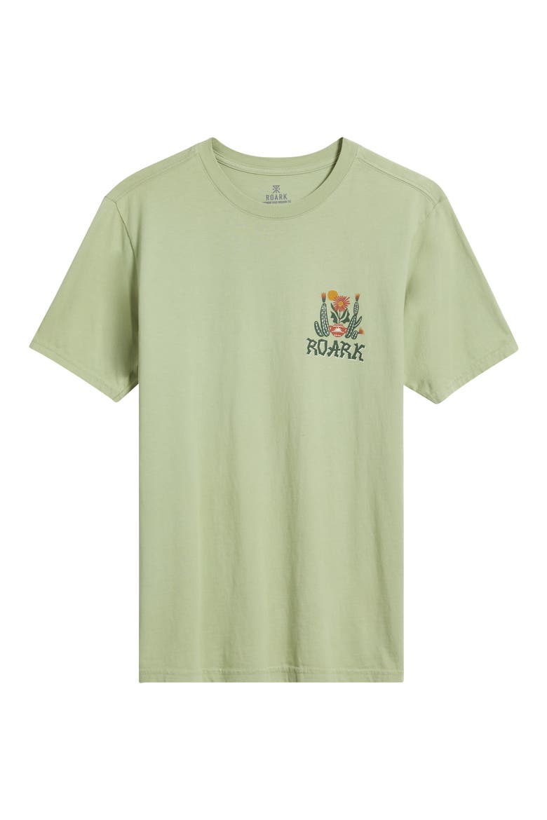 Cactus Garden Cotton Graphic T-Shirt, Alternate, color, SFM