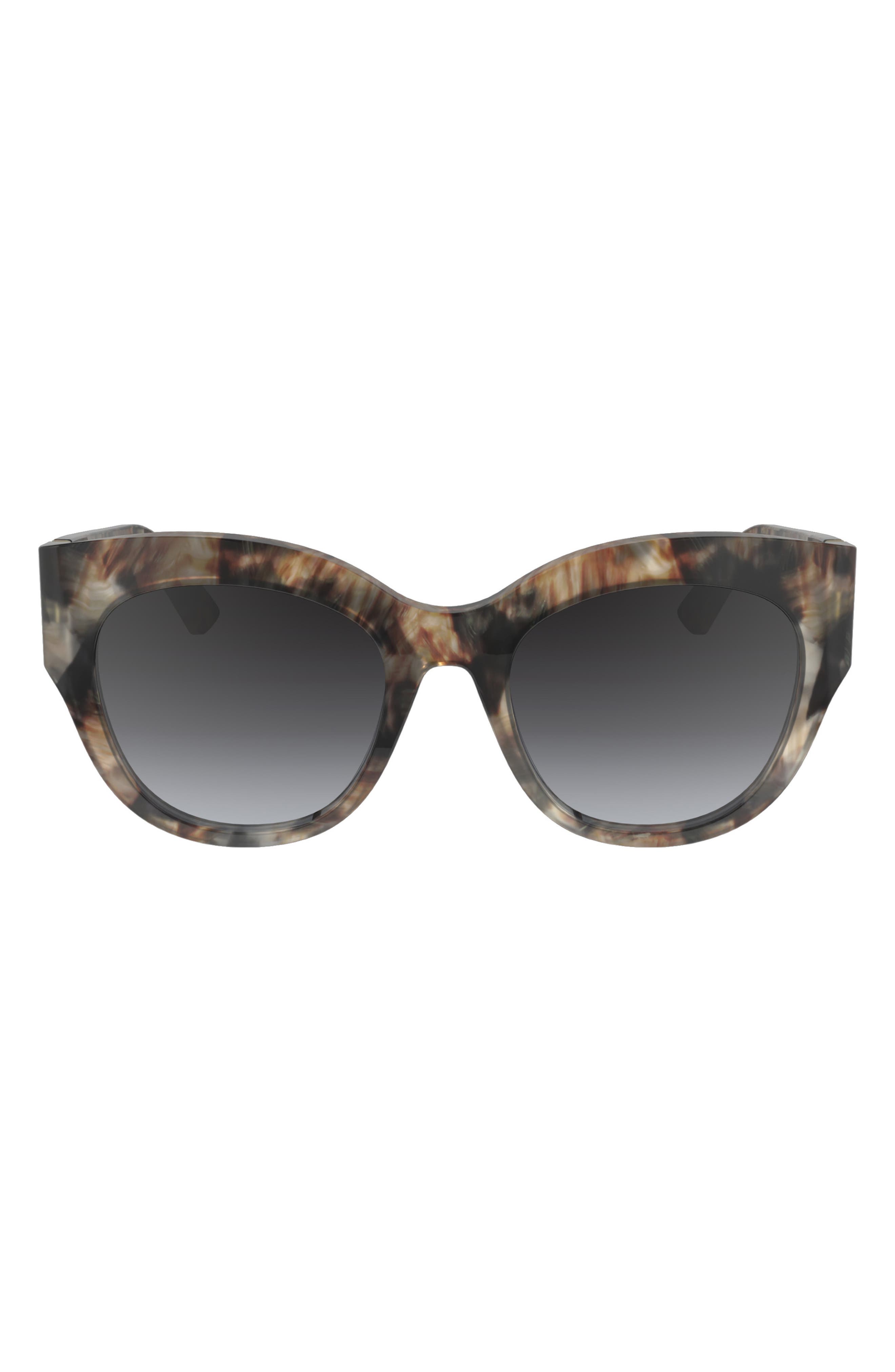 Longchamp 55mm Gradient Butterfly Sunglasses