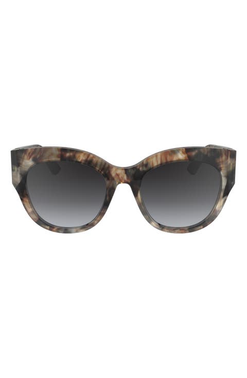 55mm Gradient Butterfly Sunglasses