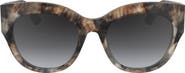Longchamp 55mm Gradient Butterfly Sunglasses