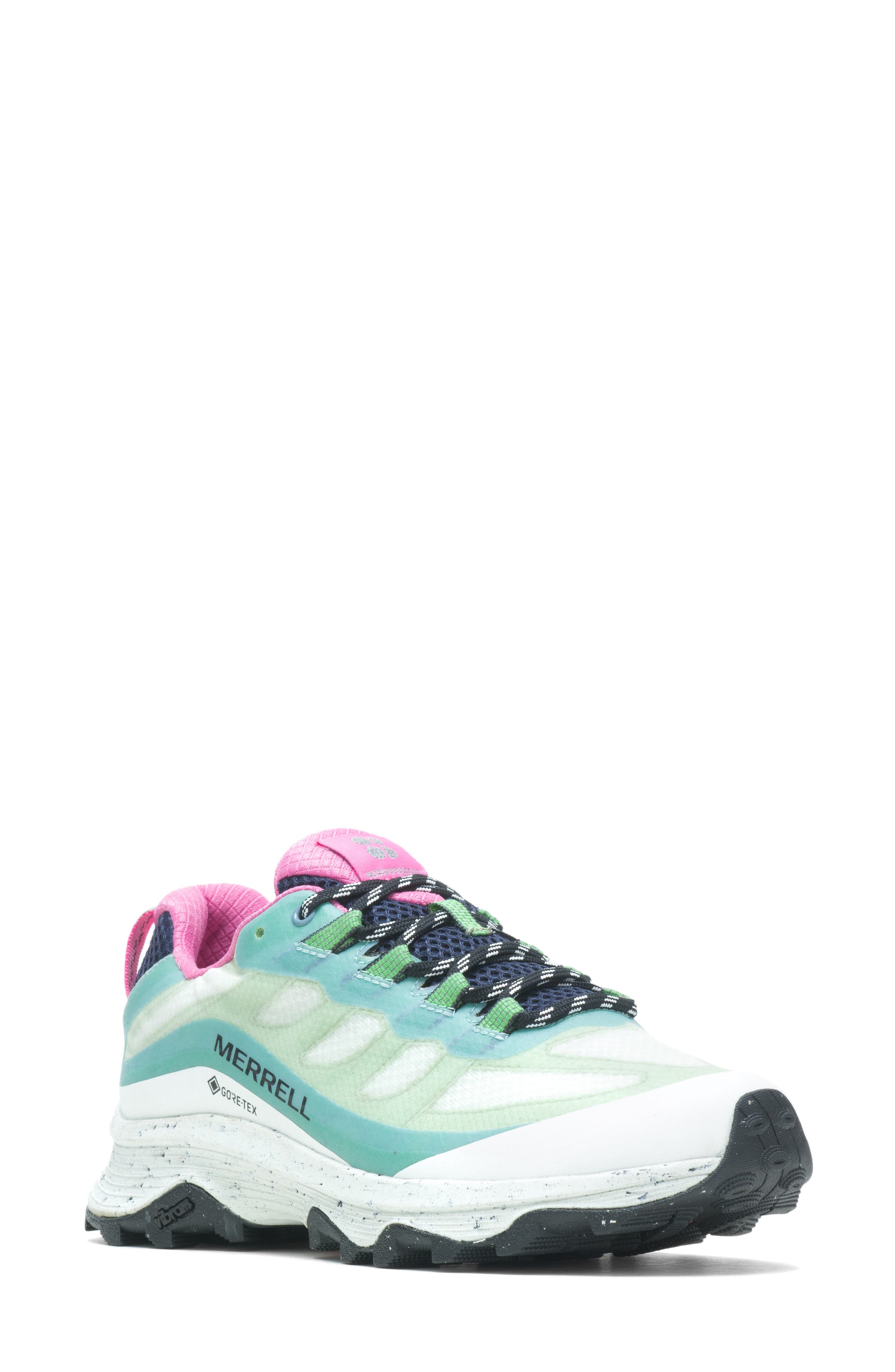 Merrell x Sweaty Betty Moab Speed Gore-Tex<sup>®</sup> Hiking Shoe, Main, color, 