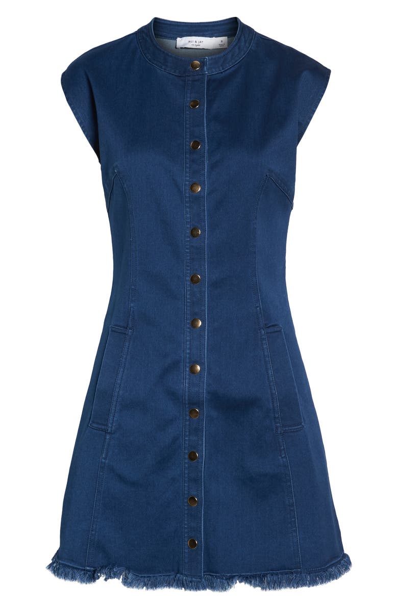 Ali & Jay Fearless Denim Mini, Alternate, color, 